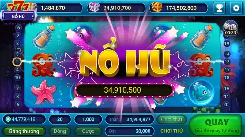 NOHU FM nổ hũ uy tín, jackpot khủng mỗi ngày