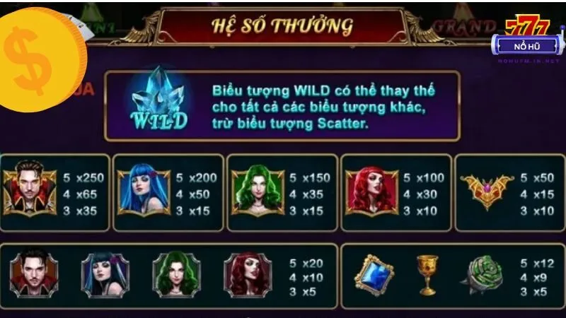 Nổ Hũ Bá Tước Quyền Năng tung sức mạnh nhân thưởng lớn