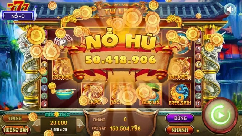 Quay hũ tại NOHU FM nhanh chóng, slot game phong phú, trúng thưởng hấp dẫn